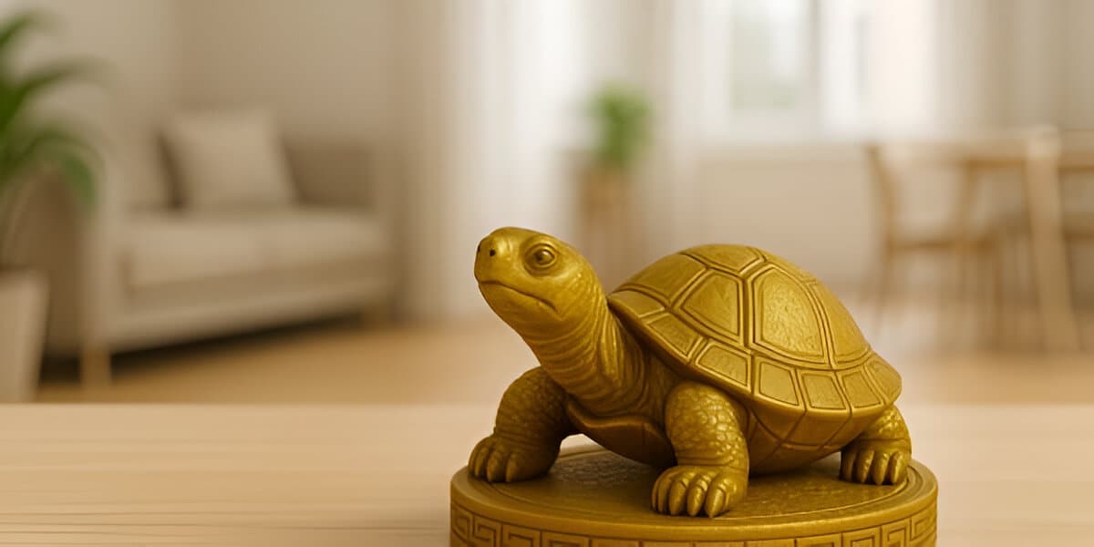 Feng Shui tortoise position