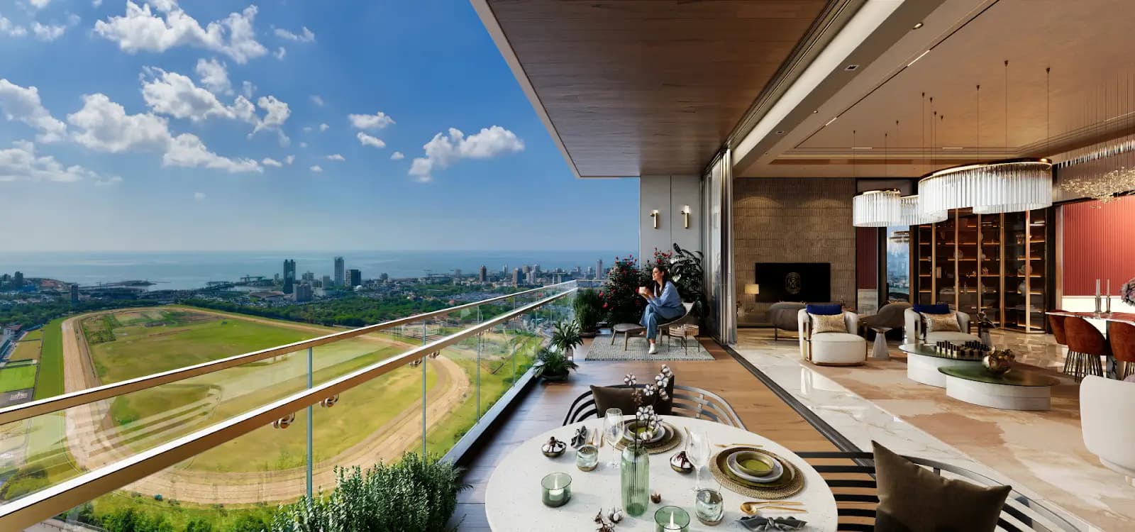 Sea-view flats in Worli