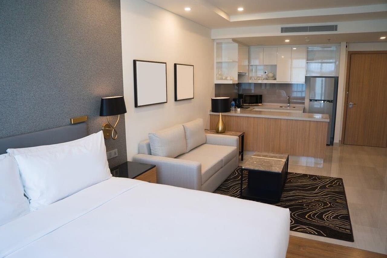 Overview of Bedroom Hall and Kitchen