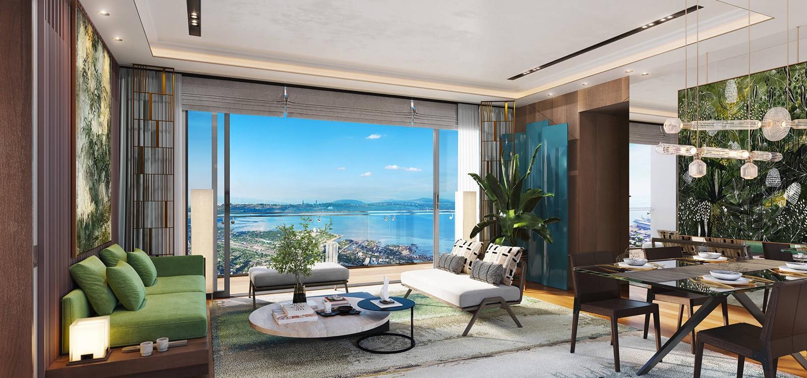 Sea facing apartments in Mumbai