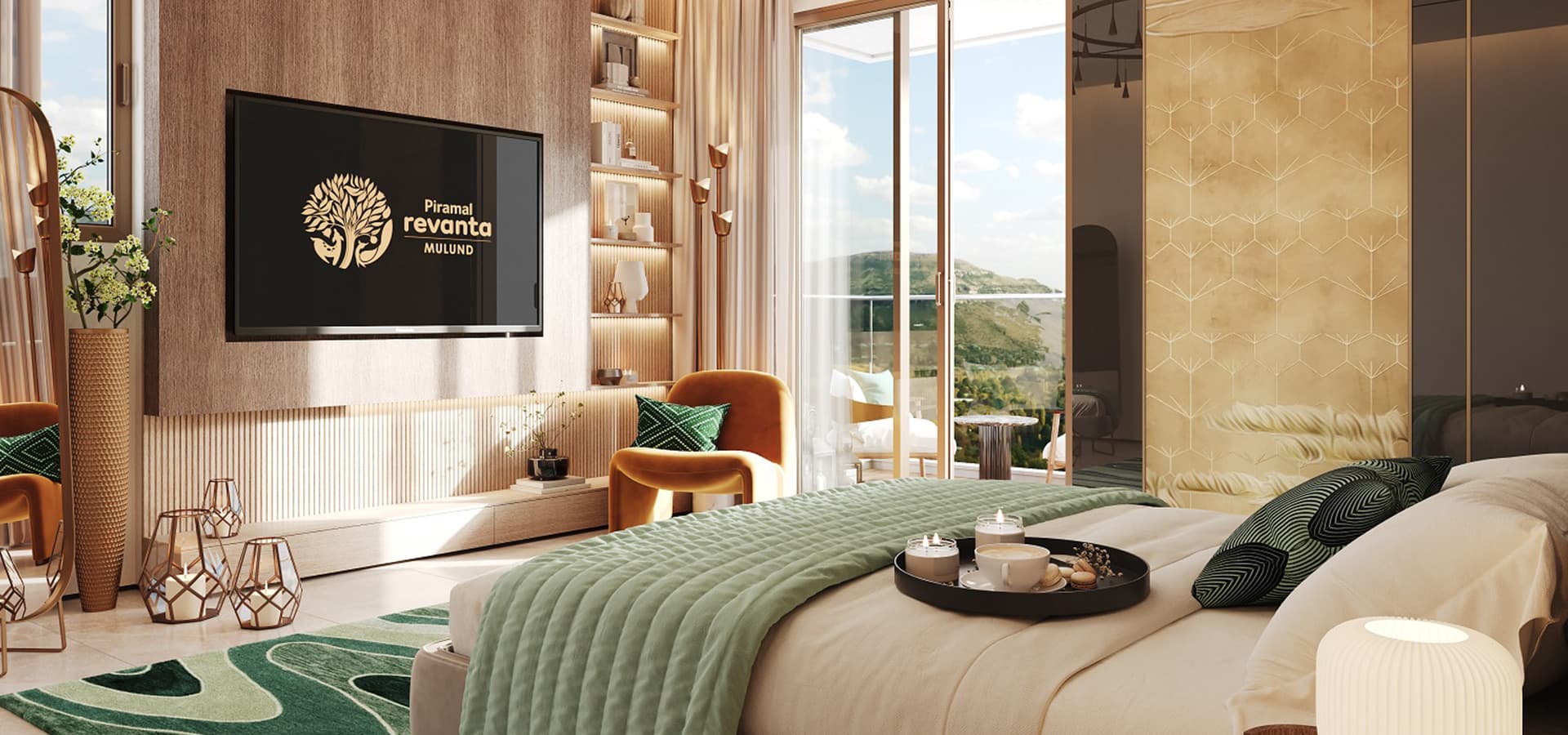 Piramal Revanta Bed Room Design